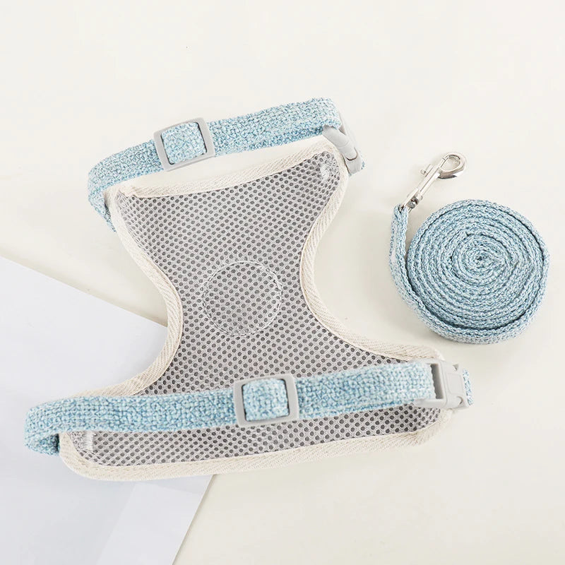 ๐พ Vest-Style Pet Harness & Leash Set โ Safe, Comfy, Escape-Proof