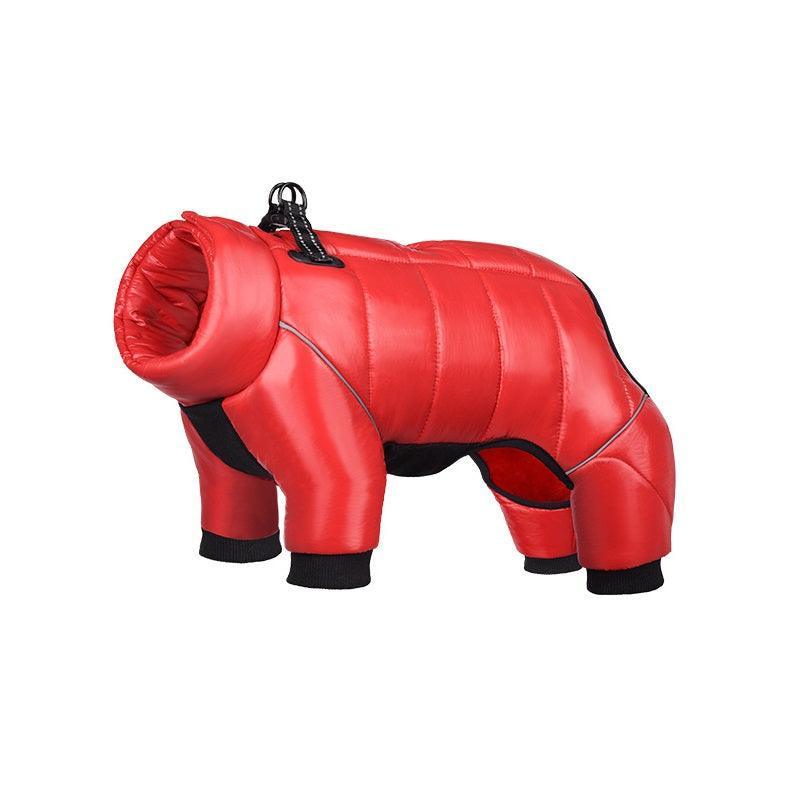 Cozycanine Winter Dog Down Jacket: Waterproof, Lightweight, And Warm Pet Clothing For Dogs-17