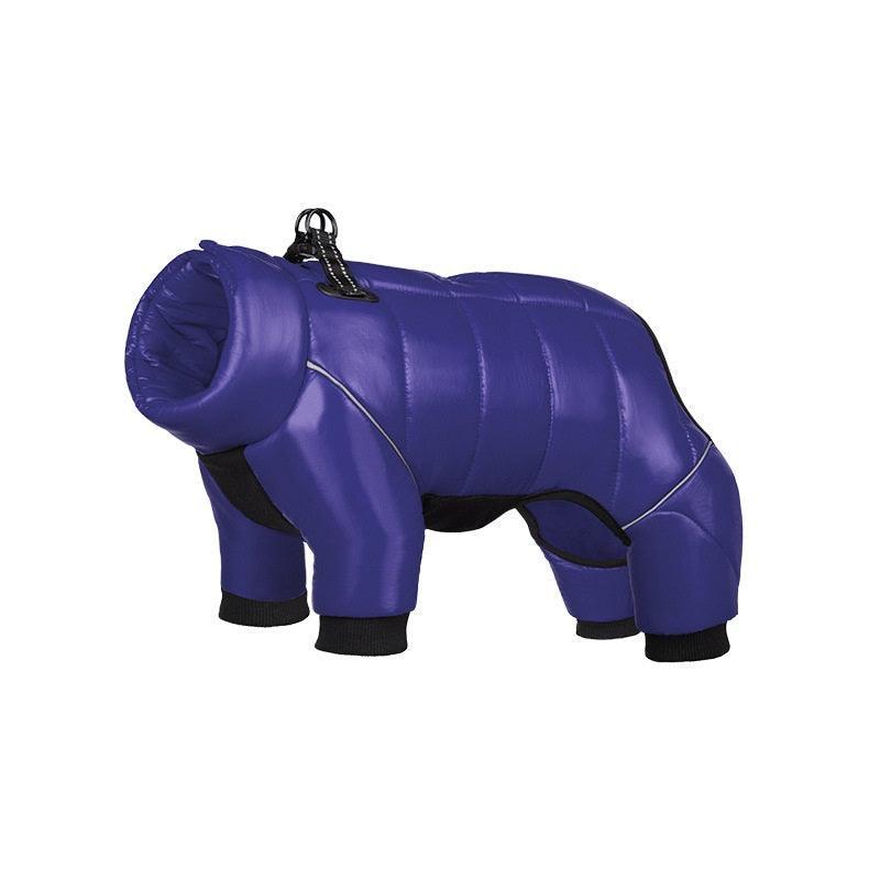 Cozycanine Winter Dog Down Jacket: Waterproof, Lightweight, And Warm Pet Clothing For Dogs-11